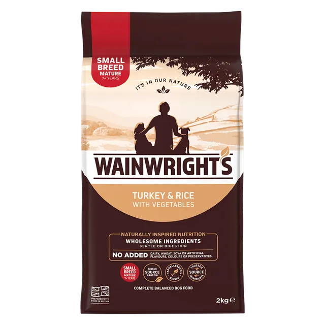 Wainwright's Small Breed Mature Dry Food – —