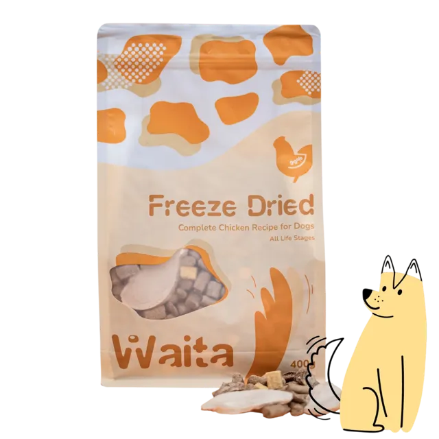Waita Freeze Dried Complete Food – Chicken Recipe