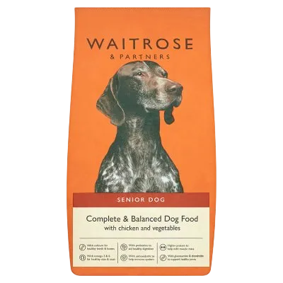 Waitrose Complete & Balanced Senior Dry – —