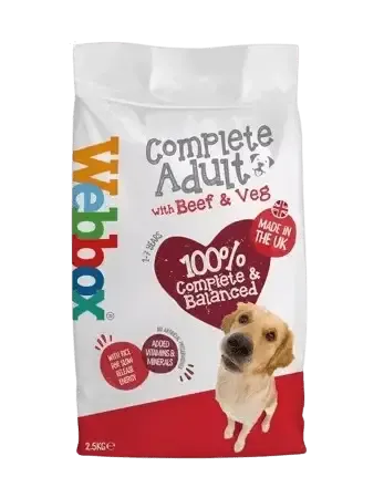 Webbox Everyday Complete Dry Adult – Beef