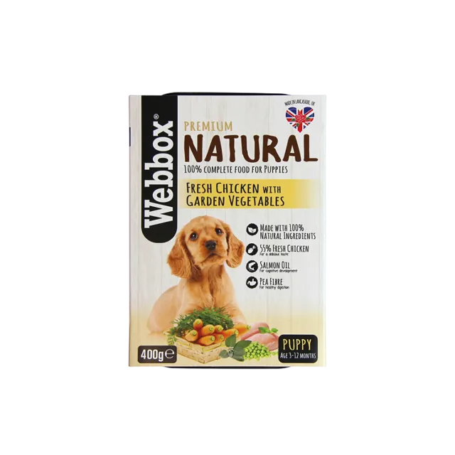 Webbox Natural Tray Puppy – —