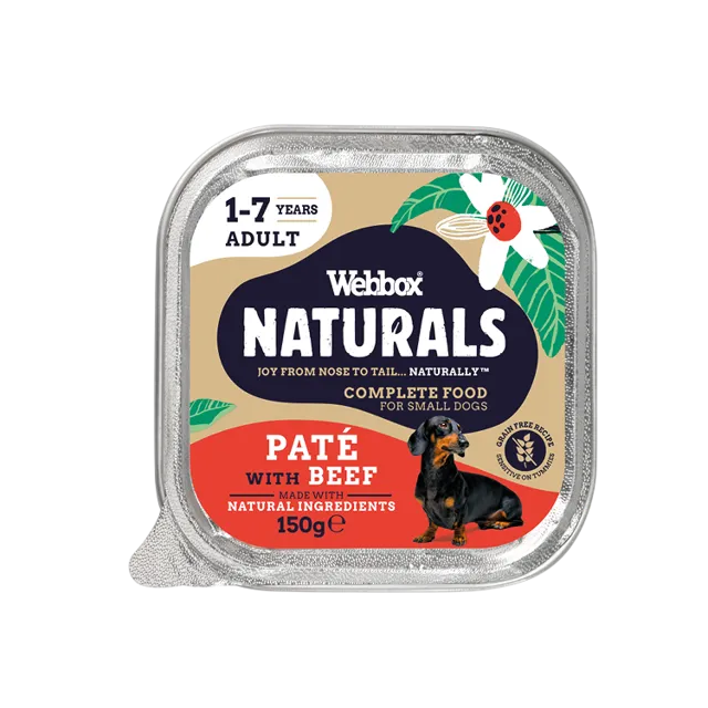 Webbox Naturals Adult Pat&eacute; – Paté With Beef