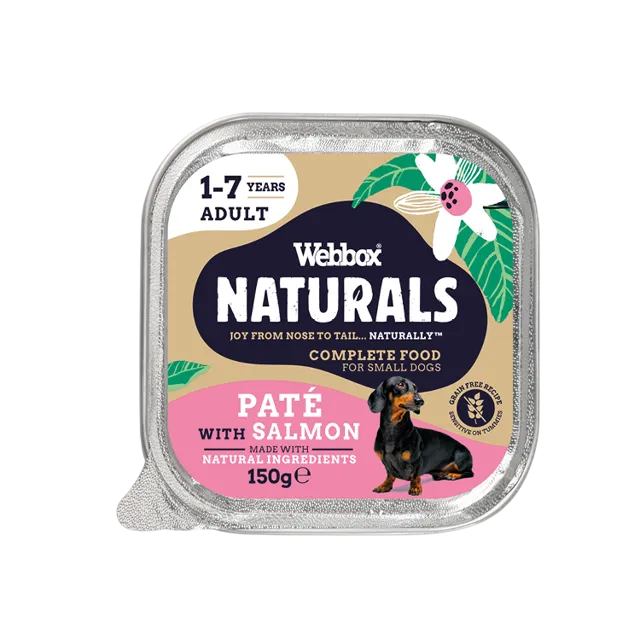 Webbox Naturals Adult Pat&eacute; – Paté With Salmon