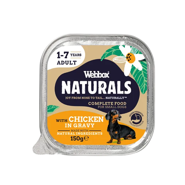 Webbox Naturals Adult Pat&eacute; – With Chicken In Gravy