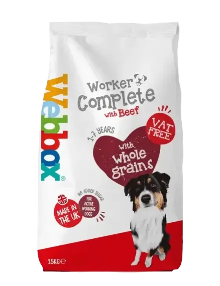 Webbox Working Dog Complete Dry – —