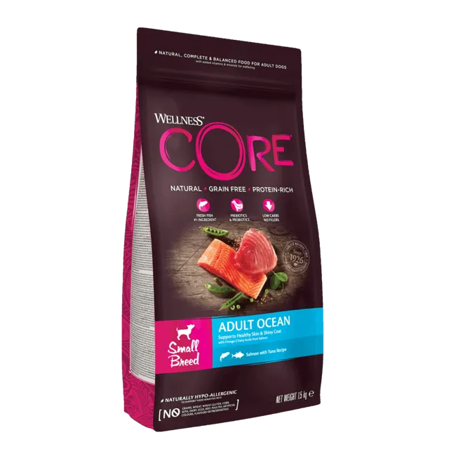 Wellness Core Adult Small Breed – Ocean Salmon With Tuna