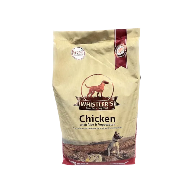 Whistlers Hypoallergenic Dog Food – Chicken with Rice & Veg