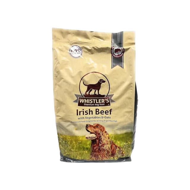 Whistlers Hypoallergenic Dog Food – Irish Beef with Veg & Oats