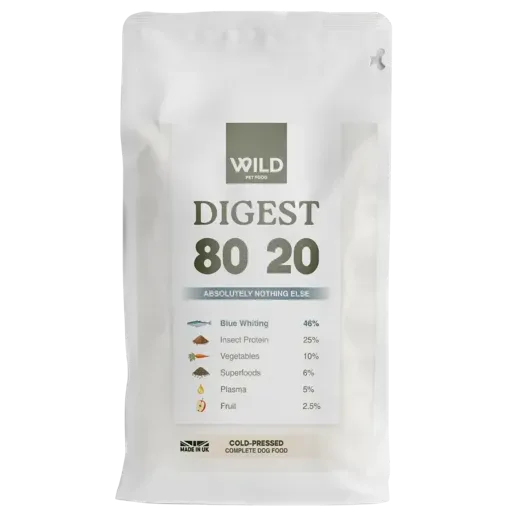 Wild Pet Food Digest 80/20 Cold-Pressed – Blue Whiting