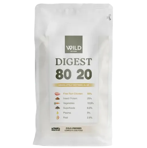 Wild Pet Food Digest 80/20 Cold-Pressed – Free Run Chicken