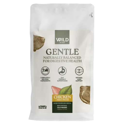 Wild Pet Food Gentle Cold-Pressed – Chicken + Insect Protein