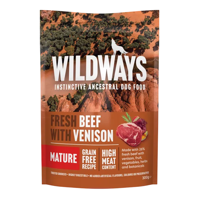Wildways Senior Wet – Beef with Venison