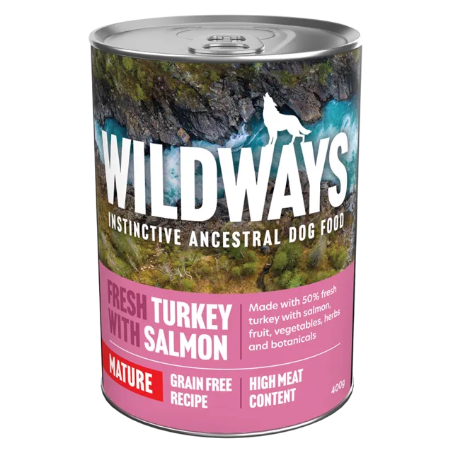 Wildways Senior Wet – Turkey with Salmon