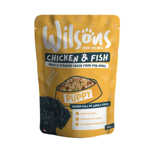 Wilsons Puppy Fresh Food – Chicken & Fish