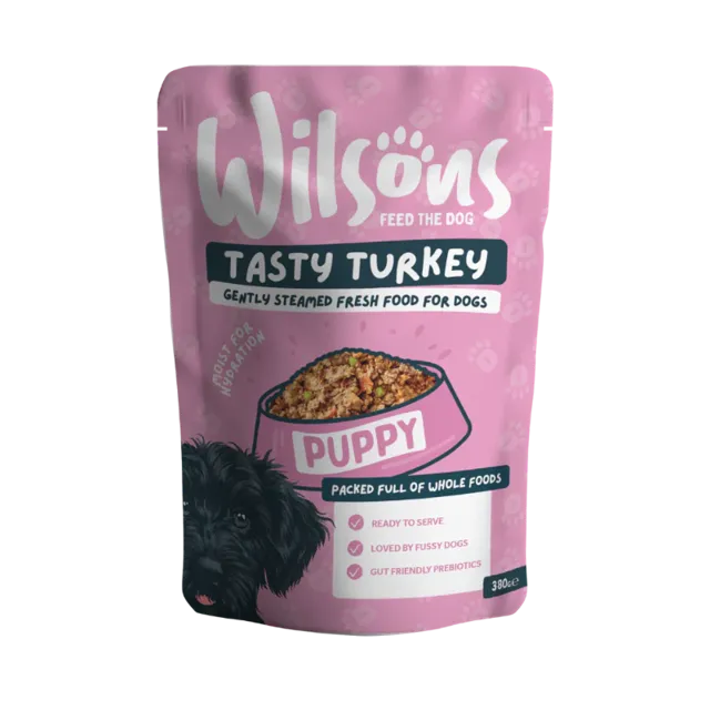 Wilsons Puppy Fresh Food – Tasty Turkey
