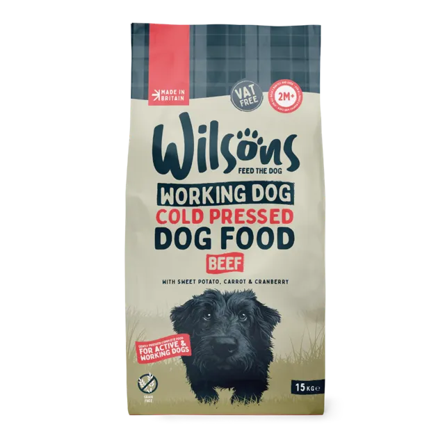 Wilsons Working Dog Cold Pressed – Beef
