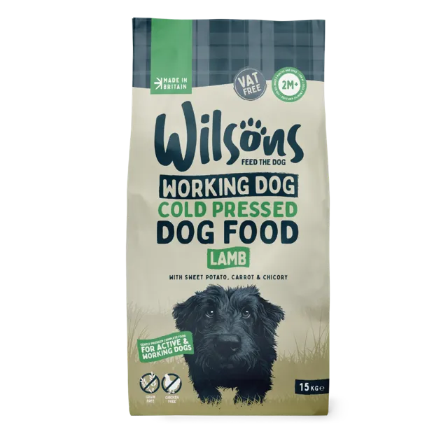 Wilsons Working Dog Cold Pressed – Lamb