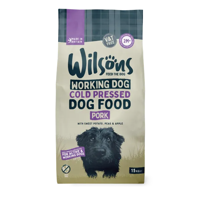 Wilsons Working Dog Cold Pressed – Pork
