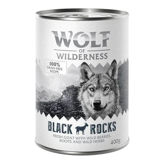 Wolf Of Wilderness Classic Tins Adult – Black Rocks
