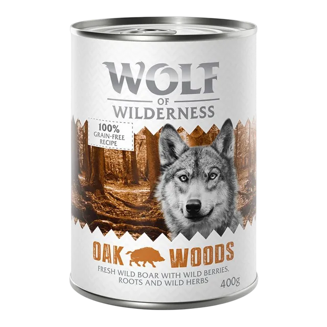 Wolf Of Wilderness Classic Tins Adult – Oak Woods