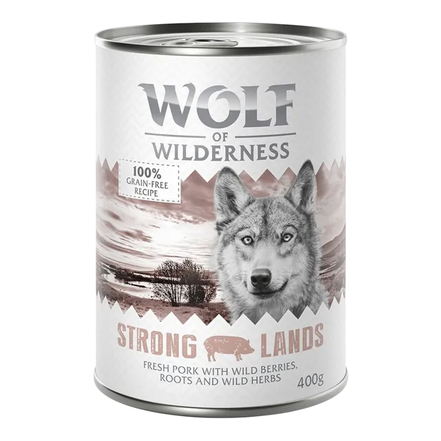 Wolf Of Wilderness Classic Tins Adult – Strong Lands