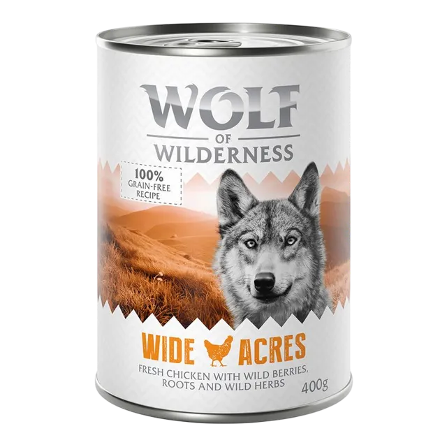 Wolf Of Wilderness Classic Tins Adult – Wide Acres