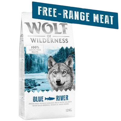 Wolf Of Wilderness Dry Adult – Blue River Free-Range Chicken & Salmon