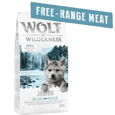 Wolf Of Wilderness Dry Junior – Blue River