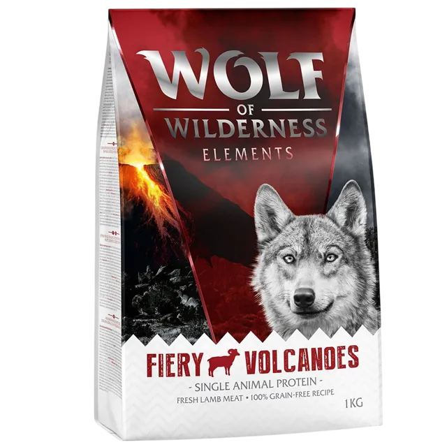 Wolf Of Wilderness Elements – Fiery Volcanoes