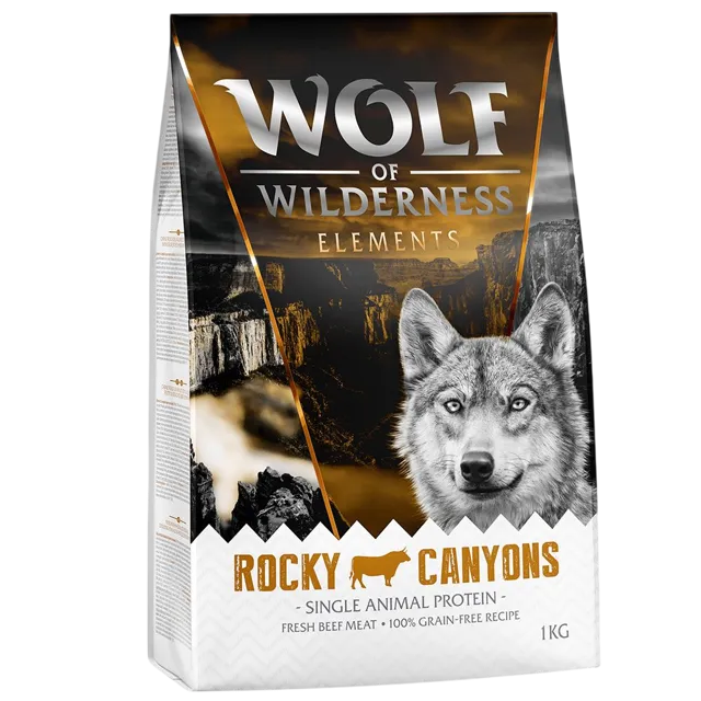 Wolf Of Wilderness Elements – Rocky Canyons