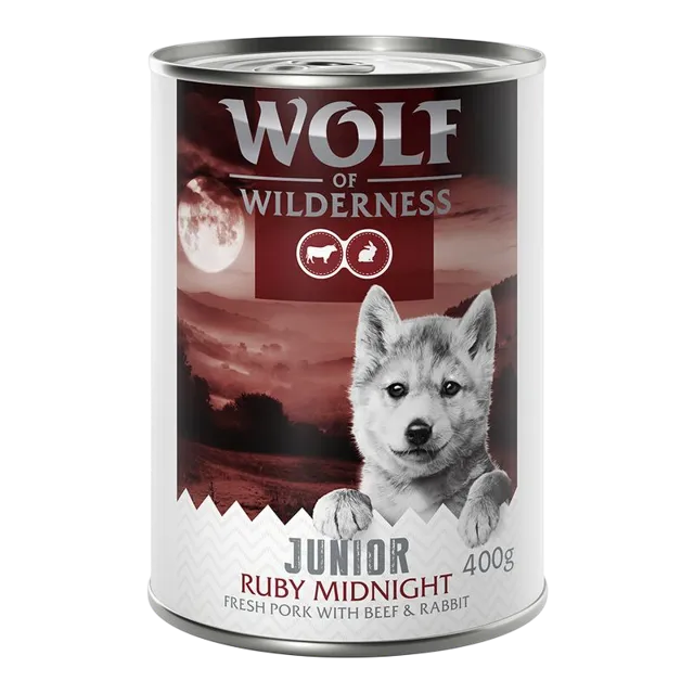 Wolf Of Wilderness Junior Red Meat Pack – —
