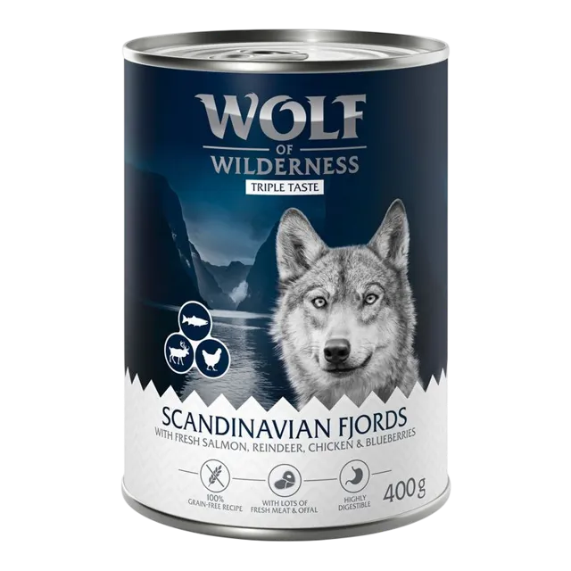 Wolf Of Wilderness 'The Taste Of' Tins – The Taste Of Scandinavia