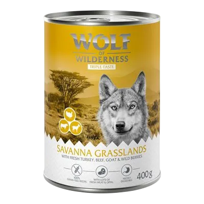 Wolf Of Wilderness 'The Taste Of' Tins – The Taste Of The Savanna