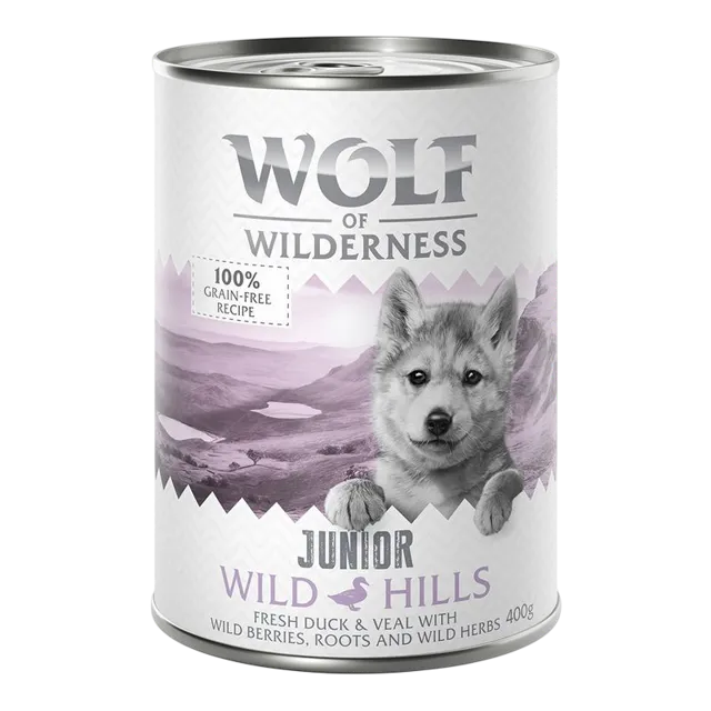 Wolf Of Wilderness Tins Puppy – Wild Hills