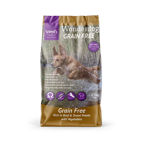 Wonderdog Adult Grain Free Beef – —