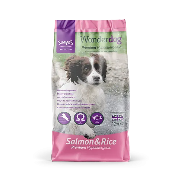 Wonderdog Premium Hypoallergenic Salmon & Rice – —
