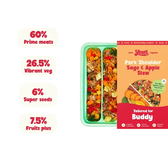 Years Complete Nutrition System – Pork Shoulder Sage & Apple Stew