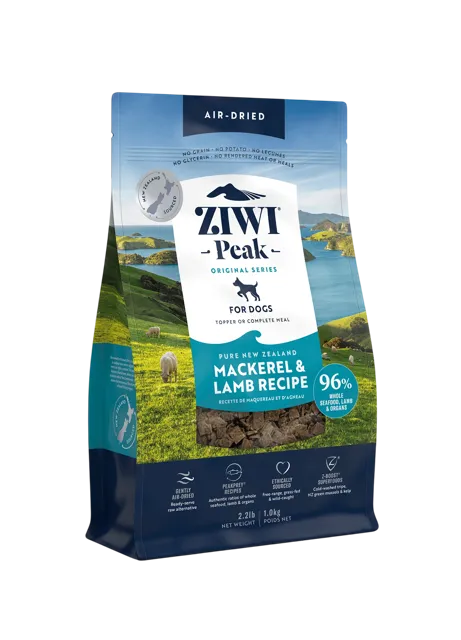Ziwi Peak Air Dried – Mackerel & Lamb Recipe