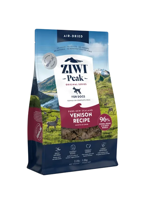 Ziwi Peak Air Dried – Venison Recipe